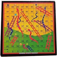 Writzo Kids Carrom Board, Wooden Ludo & Snake Ladder Board Game